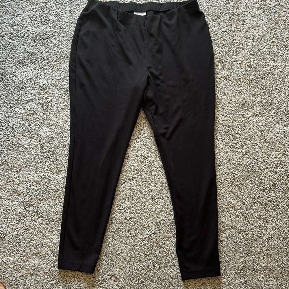 J. Jill Dark Brown Ponte Leggings